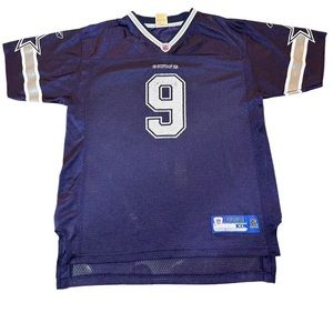 Reebok Men’s Dallas Cowboys Tony Romo‎ #9 Jersey Blue XL (18-20)